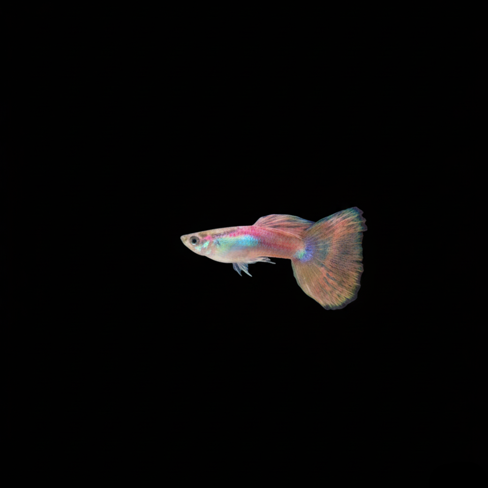 Pink Grass Guppy