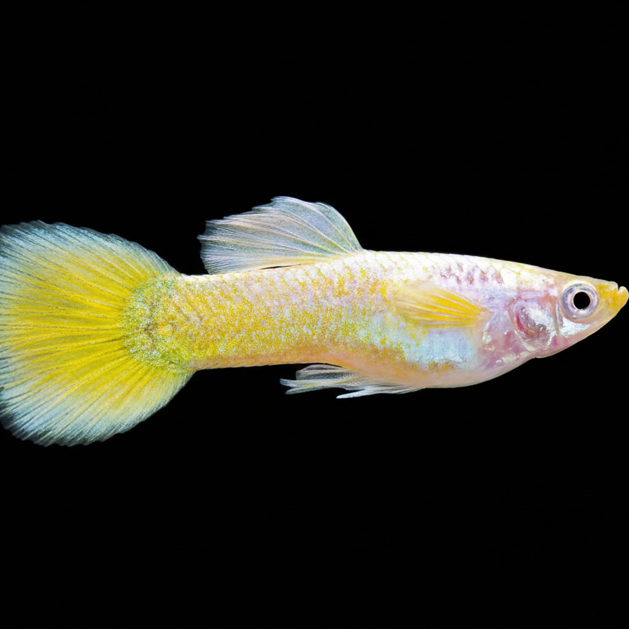 Neon Yellow Guppy